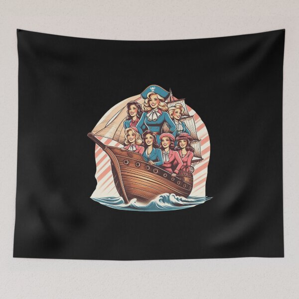 Item preview, Girls Cruise - Girls Gone Cruising designed and sold by GalaxyGraffiti.
