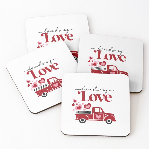 Item preview, Heartfelt Truck Design: A Love-Filled Creation designed and sold by Art-shia.