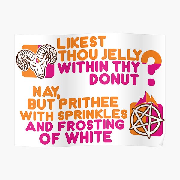Dunkin' Dresden Poster