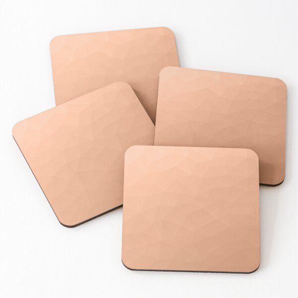 Item preview, Peach orange ombre gradient geometric mesh pattern Triangle design of 2024 designed and sold by PLdesign.