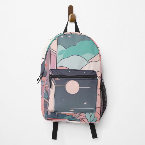 Item preview, The scenery outside the window with a pastel tone color designed and sold by JangmiHorang.