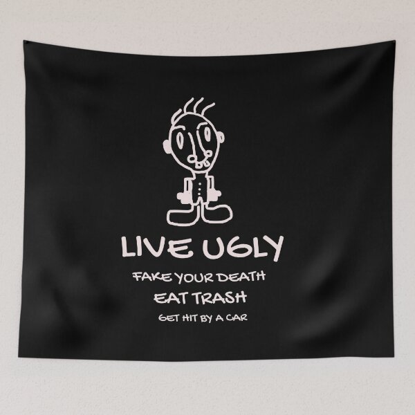 Item preview, live ugly fake your death eat trash get hit by a car designed and sold by Thespacerocket.