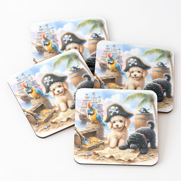 Item preview, Pirate Poodle Treasure Hunt designed and sold by PoodlePuppies.