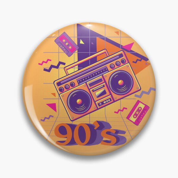Item preview, Orange boombox with cassette designed and sold by AnnArtshock.