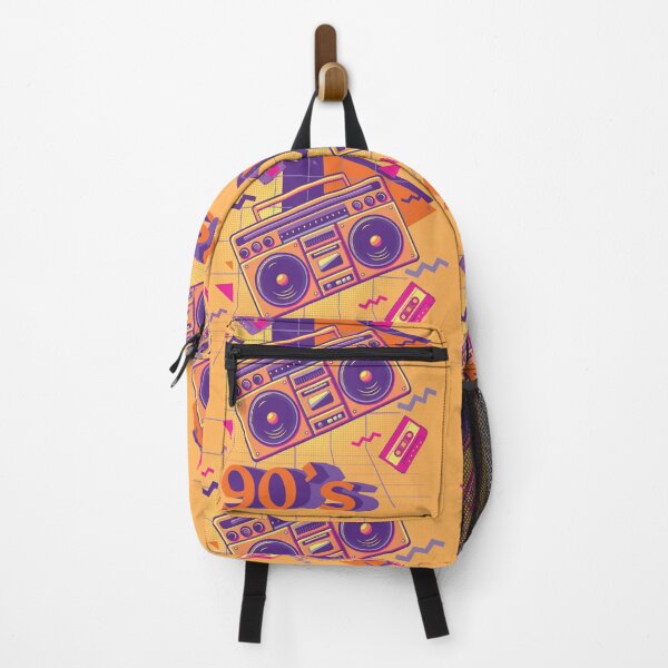 Item preview, Orange boombox with cassette designed and sold by AnnArtshock.