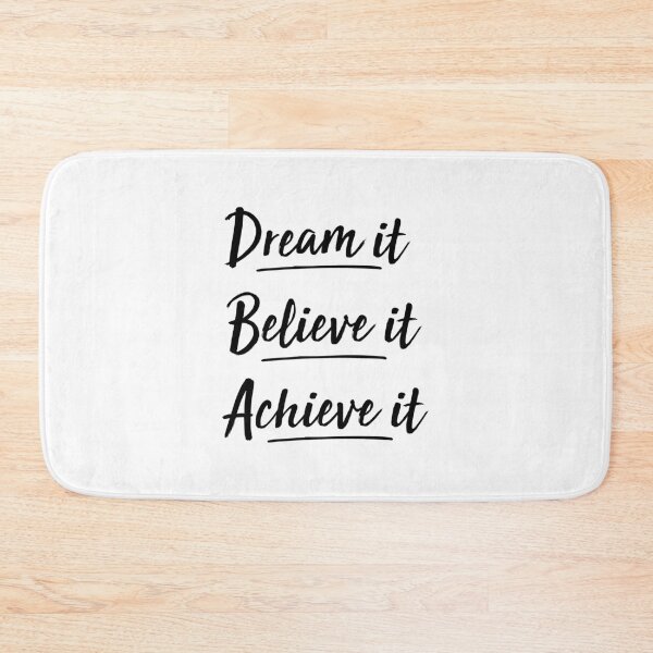 Item preview, dream it, believe it, achieve it designed and sold by 101univers.