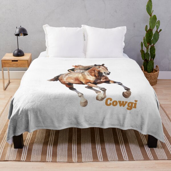 Item preview, Corgi cowboy, cowgi cute corgi riding a cowboy horse designed and sold by BritishDelights.