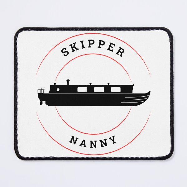 Item preview, Skipper Nanny (blk-red) designed and sold by canal-arts.
