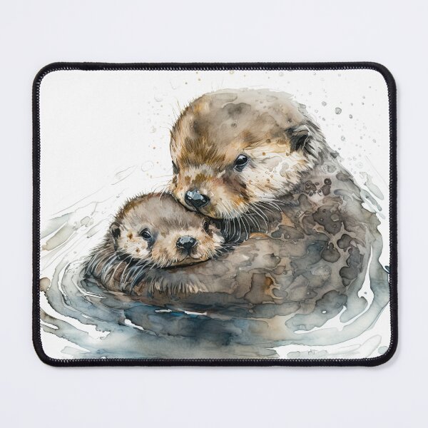 Item preview, Otter's Embrace  designed and sold by PawPrintsCo.
