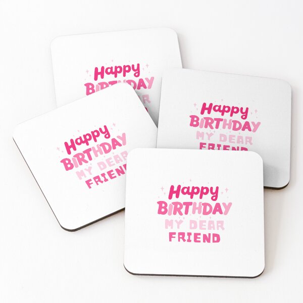 Item preview, Happy Birthday My Dear friend designed and sold by ridnaledesigner.