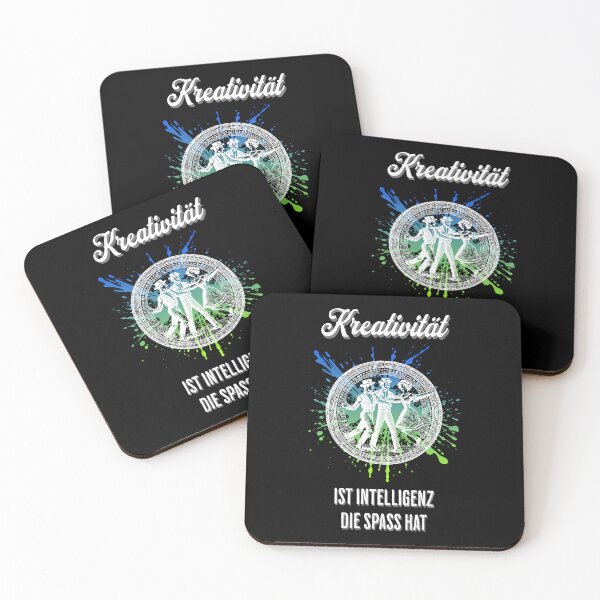 Item preview, Creativity is intelligence having fun. Saying in German - makes sense designed and sold by Pflugart.