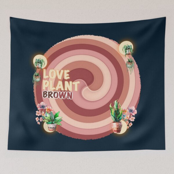 Item preview, Plant Flower Geometric Brown #87 designed and sold by Pawimon.