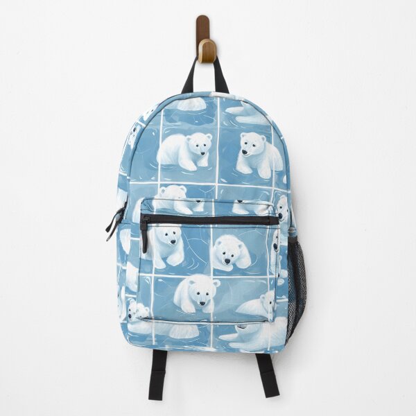 Item preview, Polar Bear Pals seamless digital designed and sold by LikeAbleShop.