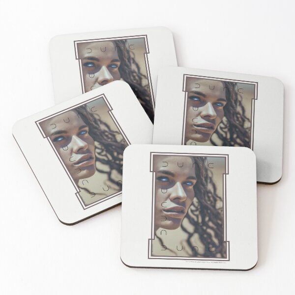 Item preview, DUNE. Blue Eyes of the Fremen Woman (pale cream background) designed and sold by bekksa.