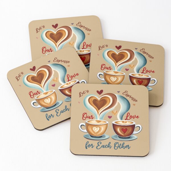 Item preview, Let's Espresso Our Love for Each Other designed and sold by @ndrys.