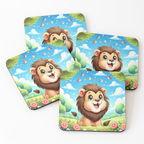 Item preview, Sunny Savanna: Cheerful Lion's Day Out Jigsaw Puzzle designed and sold by PuzzleMart.