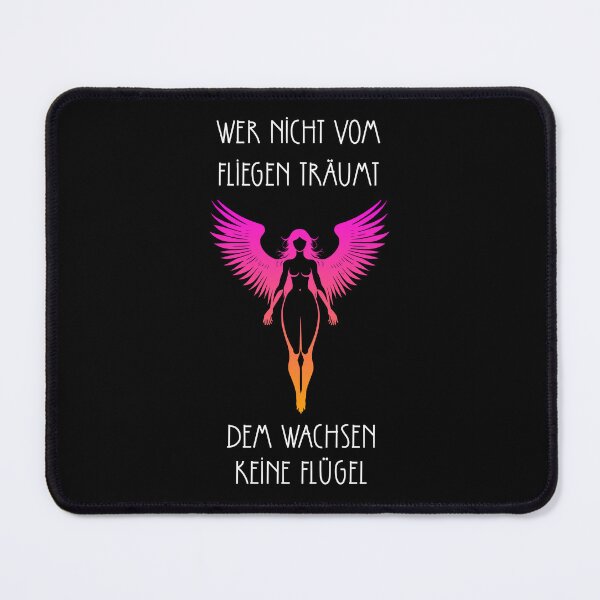 Item preview, If you don't dream of flying, you won't grow wings. Saying in German - makes sense designed and sold by Pflugart.