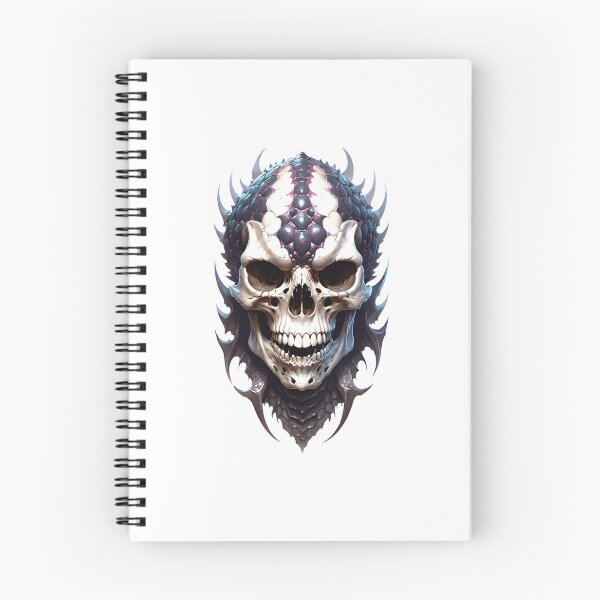 Item preview, Bone warlike skull covered with scales designed and sold by MadinaFatt.