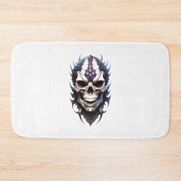 Item preview, Bone warlike skull covered with scales designed and sold by MadinaFatt.