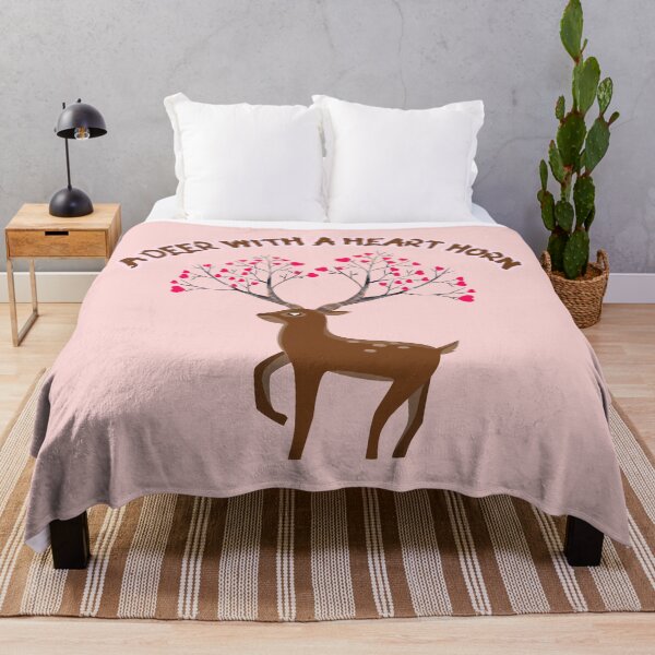 Item preview, a deer with a heart horn designed and sold by zzzozzo.