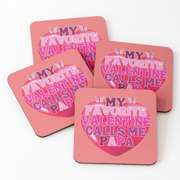 Item preview, My favorite Valentine calls me Papa designed and sold by mamolebo.