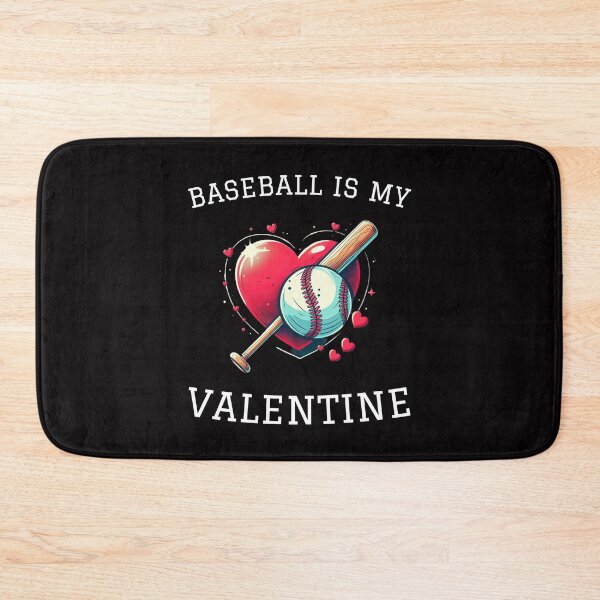 Item preview, Baseball is My Valentine designed and sold by HeadTurningArt.