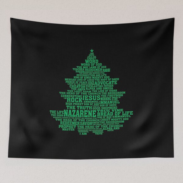 Item preview, Sacred Canopy: Jesus' Names Tree Top designed and sold by clevercraft58.