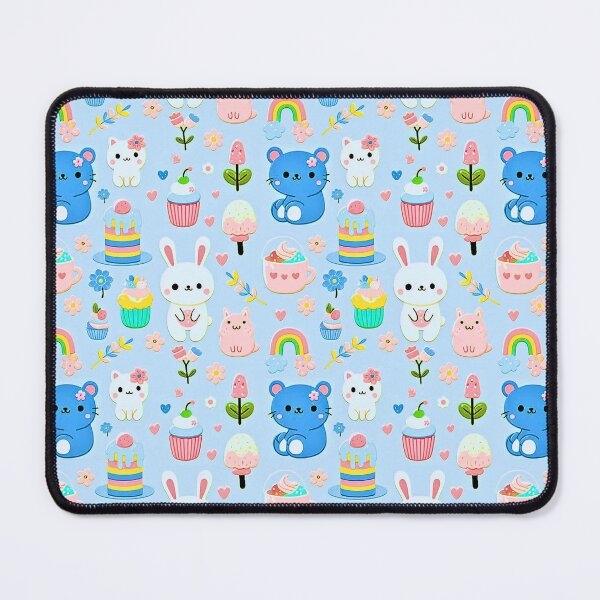 Item preview, Blue pastel Kawaii template - Stickers and Journal designed and sold by WSCollection.