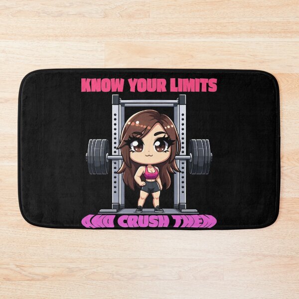 Item preview, Strong Gym Girl - Know your limits and crush them designed and sold by Monkey-Bar.