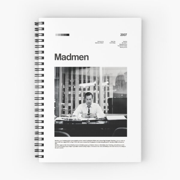 Item preview, Madmen series poster designed and sold by paulrommer.