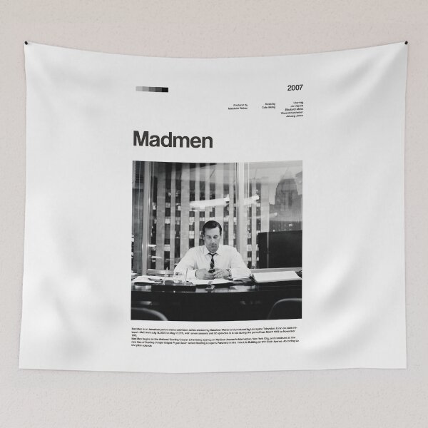 Item preview, Madmen series poster designed and sold by paulrommer.
