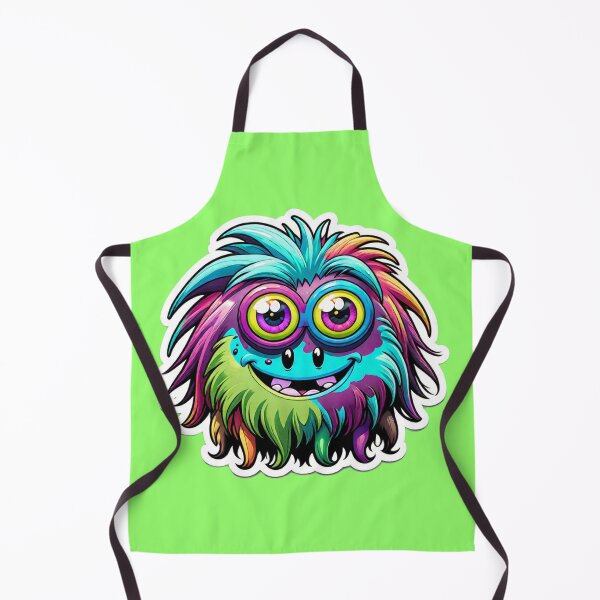 Item preview, GigglingLocken – The Colorful Monster designed and sold by digistampdesign.