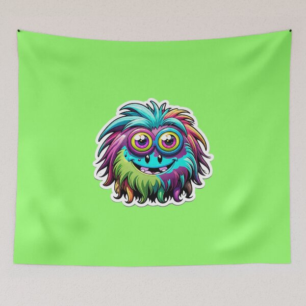 Item preview, GigglingLocken – The Colorful Monster designed and sold by digistampdesign.