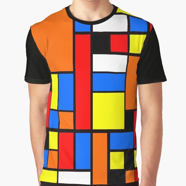 Geometric abstract Graphic T-Shirt