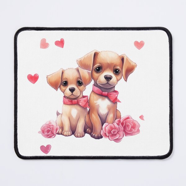 Item preview, Cute Valentine's Day Dog - Selection 9 designed and sold by ArtsyChaosArt.