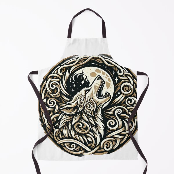 Item preview, Copy of Celtic Wolf Tribal wolf and moon designed and sold by Expressions-Sel.