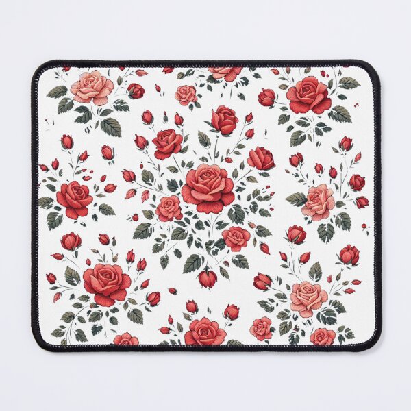 Item preview, Floral Elegance: Enchanting Red Rose Pattern for a Timeless Touch designed and sold by ProjectNoah.
