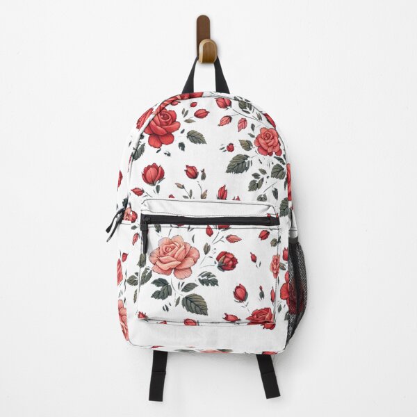 Item preview, Floral Elegance: Enchanting Red Rose Pattern for a Timeless Touch designed and sold by ProjectNoah.