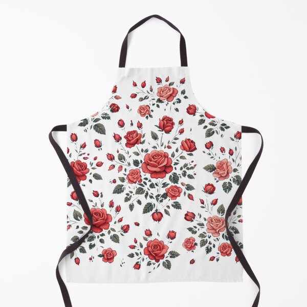 Item preview, Floral Elegance: Enchanting Red Rose Pattern for a Timeless Touch designed and sold by ProjectNoah.