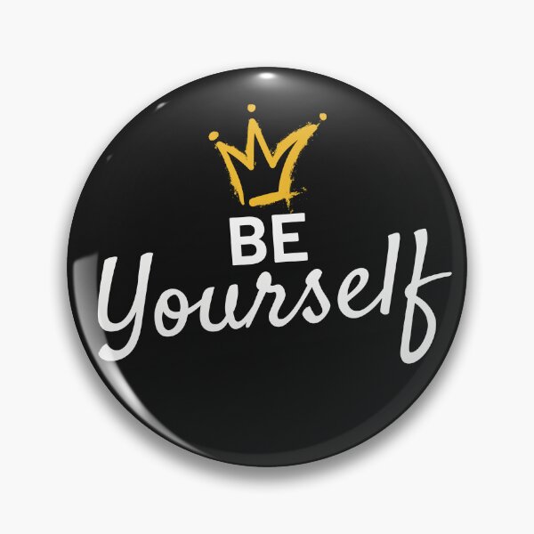 Item preview, Be Yourself! Inspirational Quote designed and sold by Anniko Art Studio.