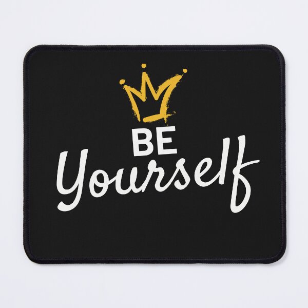 Item preview, Be Yourself! Inspirational Quote designed and sold by Anniko Art Studio.
