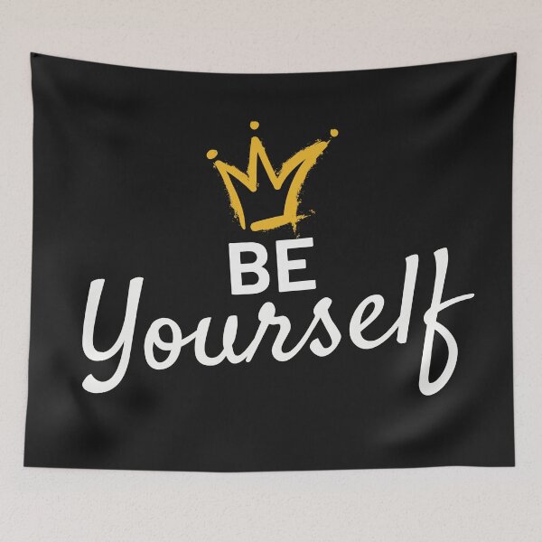 Item preview, Be Yourself! Inspirational Quote designed and sold by Anniko Art Studio.