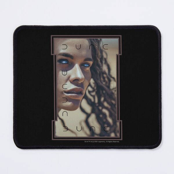 Item preview, DUNE. Blue Eyes of the Fremen Woman (black background) designed and sold by bekksa.