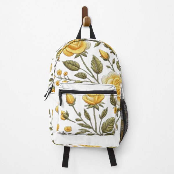 Item preview, Embroidered Yellow Roses Collection designed and sold by ProjectNoah.