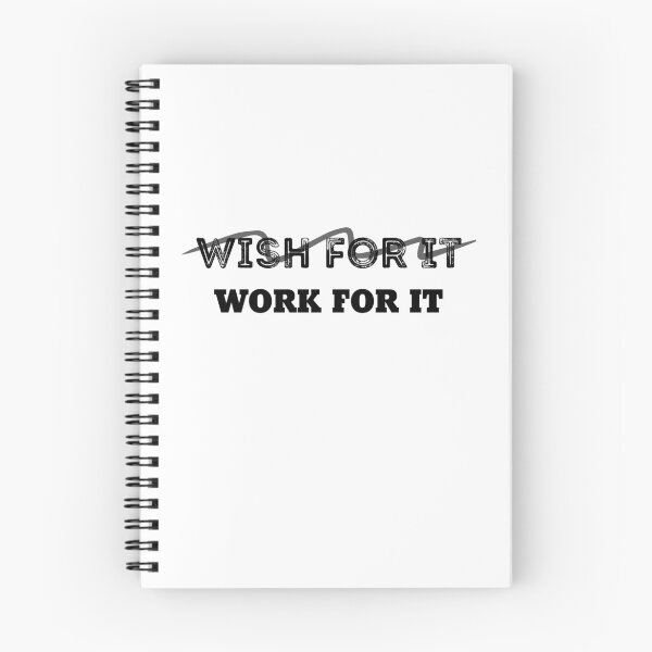 Item preview, Don't Wish For It, Work For It designed and sold by 101univers.