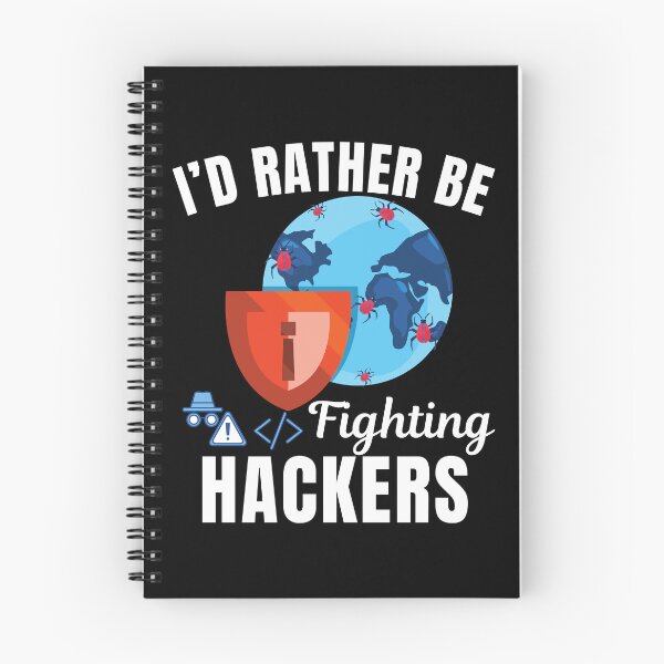 Item preview, I'd rather be fighting hackers, funny cyber security or cybersecurity attack defense expert, network security profession designed and sold by NBSStore.