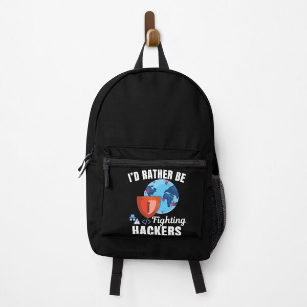 Item preview, I'd rather be fighting hackers, funny cyber security or cybersecurity attack defense expert, network security profession designed and sold by NBSStore.