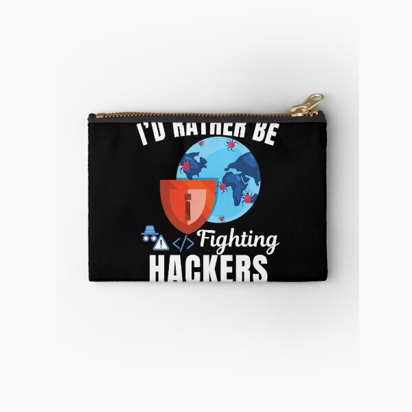 Item preview, I'd rather be fighting hackers, funny cyber security or cybersecurity attack defense expert, network security profession designed and sold by NBSStore.