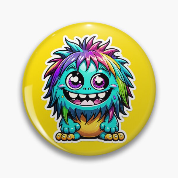 Item preview, Mischievous color splendor - the smile monster designed and sold by digistampdesign.