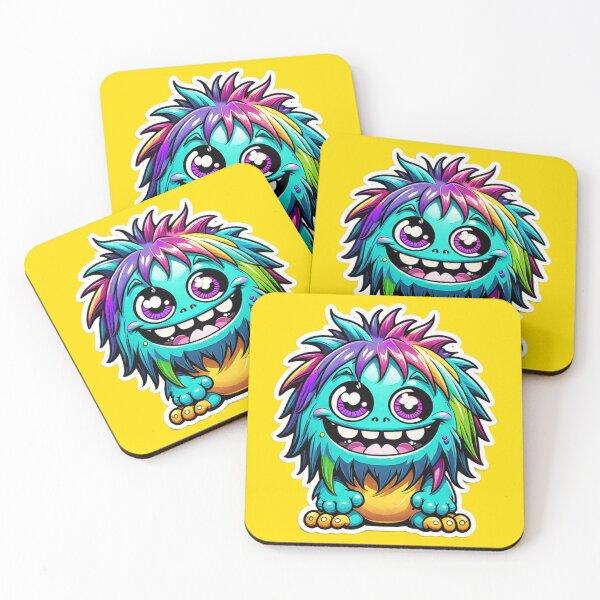 Item preview, Mischievous color splendor - the smile monster designed and sold by digistampdesign.
